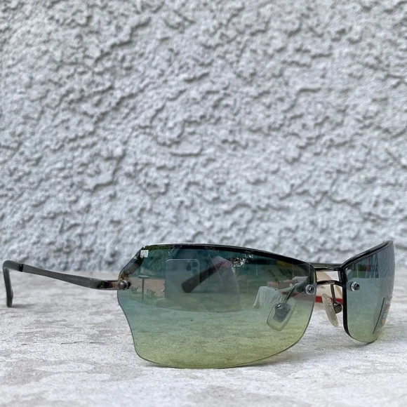 Fossil | Accessories | Vintage Y2k Fossil Green Tinted  display picture 2